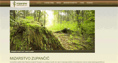 Desktop Screenshot of mizarstvo-zupancic.si
