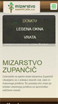 Mobile Screenshot of mizarstvo-zupancic.si